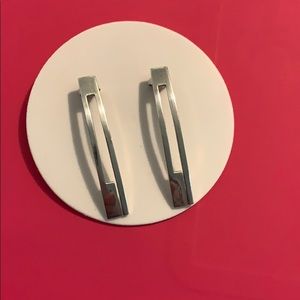 Sterling silver Gucci earrings